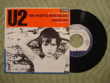 U2 7" Vinyl Single: ‘Two hearts beat as one’ (Japan) promo beschikbaar voor biedingen