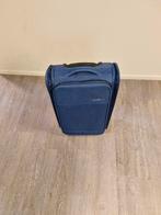 Blauwe Trolley Koffer, Ophalen, Gebruikt, 50 tot 60 cm, 35 tot 45 cm