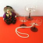 Likeurglaasjes retro 3 stuks samen € 10,00, Ophalen, Huis en Inrichting