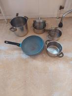 TOMADO BK DIVERSE PANNEN KOEKENPAN WOKPAN KOKEN PAN SET, Huis en Inrichting, Keuken | Potten en Pannen, Ophalen of Verzenden, Gebruikt