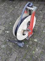 Oliehaspel met vulpistool, Auto diversen, Autogereedschap, Ophalen, Gebruikt