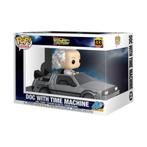 Back to the Future POP! Rides Deluxe Doc w/Time Machine 9 cm, Funko, Onbekend, Nieuw, Ophalen of Verzenden