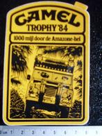 sticker camel trophy 1984 100 mijl door de amazone hel jeep, Verzamelen, Stickers, Ophalen of Verzenden, Merk, Zo goed als nieuw