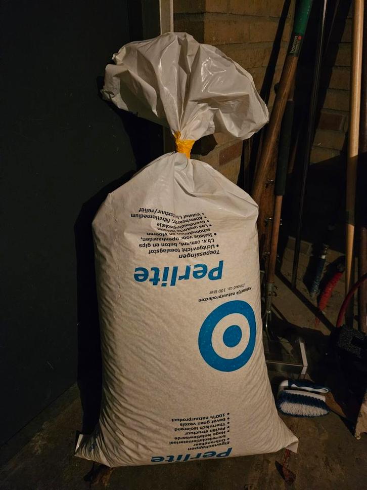 Perliet 50L - Isolatie & Bodemverbetering, Tuin en Terras, Aarde en Mest, Perliet, Ophalen