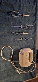 Philips Mixer met 2 deeghaken - 2 mixers, Minder dan 1 liter, Ophalen of Verzenden, Gebruikt, 3 snelheden of meer