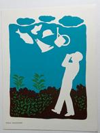 Milvia Maglione lithografie 1967, Antiek en Kunst, Verzenden