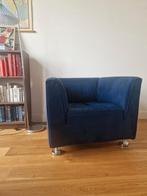 Gelderland 4800 Fauteuil donkerblauw, Gebruikt, Ophalen of Verzenden