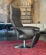 Jori Square relaxfauteuil showmodel, Huis en Inrichting, Fauteuils, Ophalen, Nieuw, Leer, 50 tot 75 cm