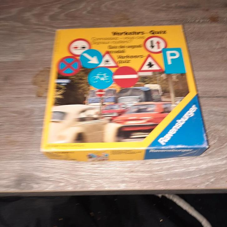 Verkeersquiz Ravensburger - Leerzaam en leuk!, Hobby en Vrije tijd, Denksport en Puzzels, Gebruikt, Overige typen, Ophalen of Verzenden