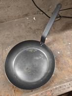 Gietijzeren koekenpan 28 cm, Huis en Inrichting, Keuken | Potten en Pannen, Ophalen of Verzenden, Zo goed als nieuw, Gietijzer