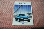 Ford Escort folder, Ophalen of Verzenden, Gelezen, Ford