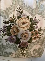 Vintage Bloemen gordijnen, Ophalen, Gebruikt, 100 tot 150 cm, 150 tot 200 cm