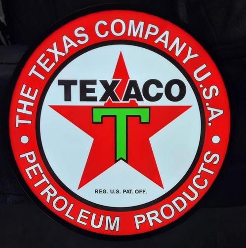 Texaco wand reclame verlichting lamp USA mancave decoratie, Verzamelen, Merken en Reclamevoorwerpen, Nieuw, Lichtbak of (neon) lamp