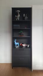 Ikea Brimnes Boekenkast - Zwart, Huis en Inrichting, Ophalen, Overige materialen, 50 tot 100 cm, Zo goed als nieuw