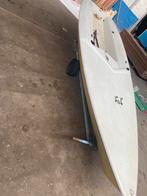 Laser x4 incl.strandtrailer, Watersport en Boten, Open zeilboten, Ophalen, Geen motor, Gebruikt, Overige brandstoffen