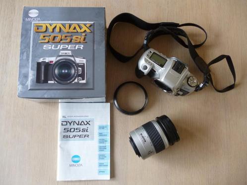 Minolta Dynax 505 Si Super, lens 28-80mm, Audio, Tv en Foto, Fotocamera's Analoog, Gebruikt, Spiegelreflex, Minolta, Ophalen of Verzenden