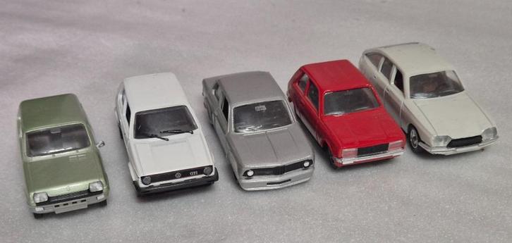 Solido collectie 7 stuks, Hobby en Vrije tijd, Modelauto's | 1:43, Zo goed als nieuw, Auto, Solido, Ophalen of Verzenden