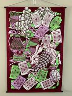 Vintage Vlisco Kalender Stof, Ophalen of Verzenden