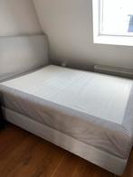 IKEA Hemfjället boxspring 160x200 Lichtgrijs, Huis en Inrichting, Slaapkamer | Bedden, Ophalen, Gebruikt, Tweepersoons, 200 cm