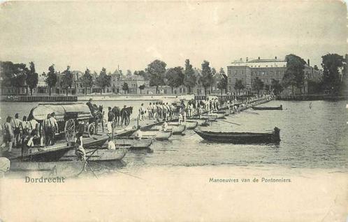 (300-477-039) Dordrecht Manoeuvres van de Pontonniers, Verzamelen, Ansichtkaarten | Nederland, Zuid-Holland, Verzenden