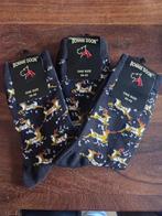 Nieuw 3 paar Bonnie Doon rendier sokken zwart, 36-42, Ophalen of Verzenden, Nieuw