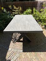 Kunstof Teakhouten Tuintafel - Rechthoekig - 8 Personen, Ophalen, 100 tot 150 cm, 200 cm of meer, Kunststof