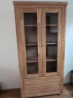 Woood Vitrine kast, Ophalen, Gebruikt, 200 cm of meer, 50 tot 100 cm