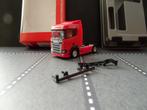 732 herpa 307659 scania cr nd 2-as trekker rood 1:87 truck, Ophalen of Verzenden, Nieuw, Bus of Vrachtwagen, Herpa