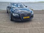 Audi A8 W12 6.3 FSI Quattro Lang 2011 Bruin inruil mog, Auto's, Audi, Automaat, 6299 cc, 501 pk, Vierwielaandrijving