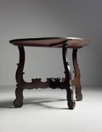 Set van 2 Italiaanse Demi Lune Tafels, Antiek en Kunst, Antiek | Meubels | Tafels, Ophalen of Verzenden