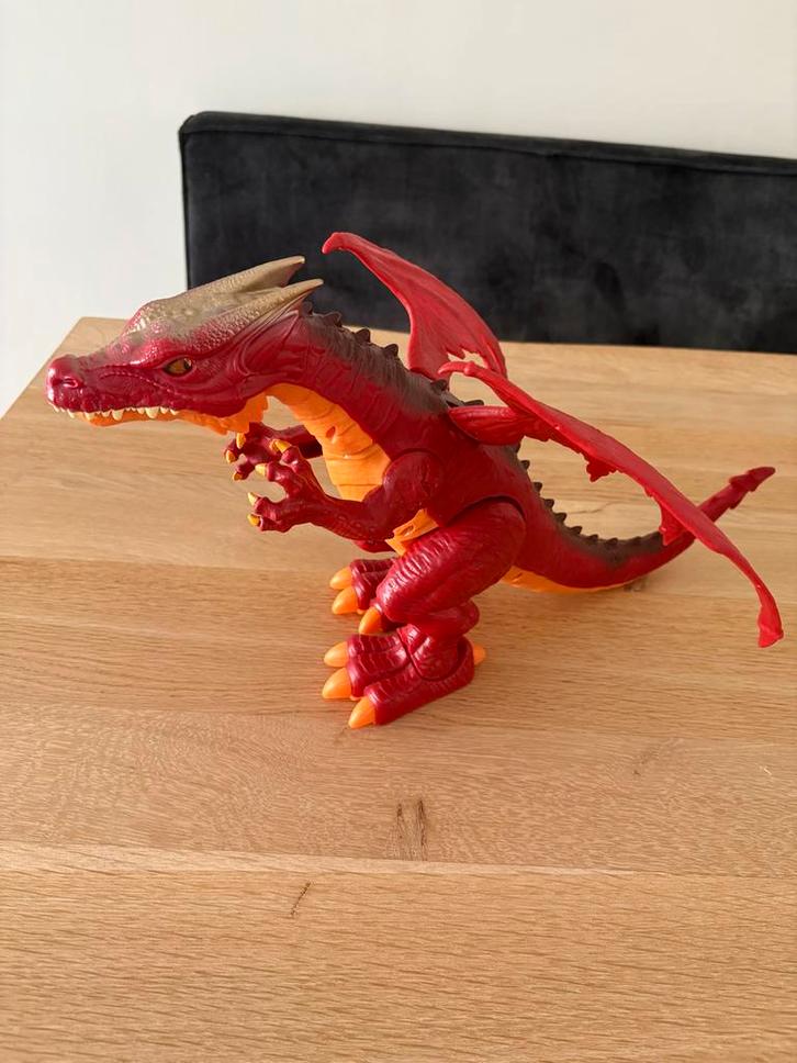Robo Alive Draak - Interactief Speelgoed, Kinderen en Baby's, Speelgoed | Actiefiguren, Zo goed als nieuw, Ophalen of Verzenden