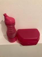 Broodtrommel + waterfles tupperware, Ophalen, Zo goed als nieuw, Overige typen