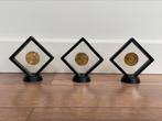 Crypto munten in display houders Bitcoin Ethereum Cardano, Ophalen of Verzenden, Nieuw