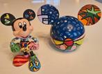 Disney Britto Mickey en Mickey Head, Verzamelen, Ophalen of Verzenden, Mickey Mouse, Zo goed als nieuw, Beeldje of Figuurtje