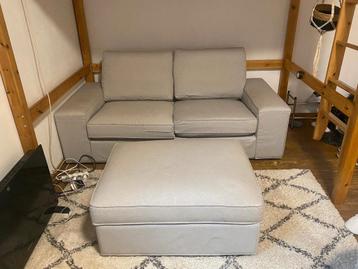 IKEA Kivik 3-zits zetel + voetenbank - afbeelding 4