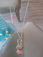 Schattige ketting Nijntje met strass, Overige materialen, Nieuw, Ophalen of Verzenden, Zilver