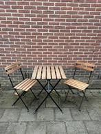 Ikea Tärnö Bistroset - Tuinset voor 2, Tuin en Terras, Tuinsets en Loungesets, Gebruikt, Stoel, Tuinset, Hout