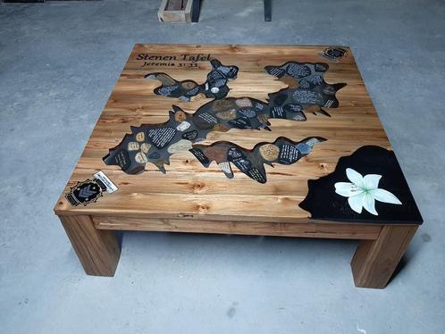 Epoxy tafel op maat, Huis en Inrichting, Tafels | Eettafels, Nieuw, 200 cm of meer, Vijf personen of meer, Rechthoekig, Ophalen