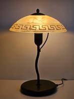 Vintage 80er jr. art-deco geometrisch design tafellamp., Ophalen of Verzenden