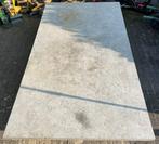 Natuursteen tafelblad, Tuin en Terras, Tuintafels, Ophalen, Gebruikt, Rechthoekig, Overige materialen