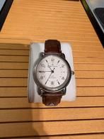 Maurice Lacroix Herenhorloge - Luxe Uitstraling, Sieraden, Tassen en Uiterlijk, Overige merken, Leer, Staal, Polshorloge