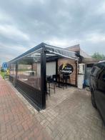 Aluminium voortent met opmaatgemaakte zeilen, Tuin en Terras, Overkappingen, Ophalen, Zo goed als nieuw, Veranda