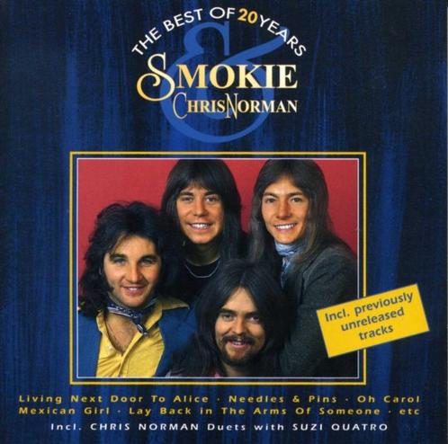 Smokie & Chris Norman – The Best Of 20 Years, Cd's en Dvd's, Cd's | Rock, Zo goed als nieuw, Poprock, Verzenden