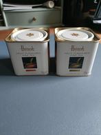 2 kleine thee blikjes 50 gram Harrods. In goede staat, Overige merken, Ophalen of Verzenden, Thee, Zo goed als nieuw