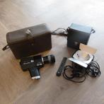 Super 8 videocamera met zoom en Philips handlamp, met opberg, Ophalen of Verzenden, 1960 tot 1980, Filmcamera