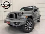 Jeep Wrangler Unlimited 4xe 380 Sahara SkyOne STING-GREY/CUS, Automaat, Zwart, 4 cilinders, 2248 kg