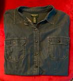 Ralph Lauren dames denim blouse z.g.a.n., Kleding | Dames, Ophalen of Verzenden, Zo goed als nieuw, Maat 42/44 (L), Blauw