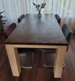 Eetkamertafel 160X90, Huis en Inrichting, Complete eetkamers, Ophalen, Gebruikt, Landelijk, 4 tot 6 stoelen