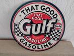 WANDPLAAT   THAT  GOOD   GULF  GASOLINE, Huis en Inrichting, Woonaccessoires | Wanddecoraties, Ophalen of Verzenden, Zo goed als nieuw
