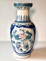 Grote hoge Chinese vintage vaas porselein, Ophalen of Verzenden